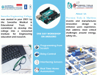Free ARDUINO Workshop 2019 Workshop Poster